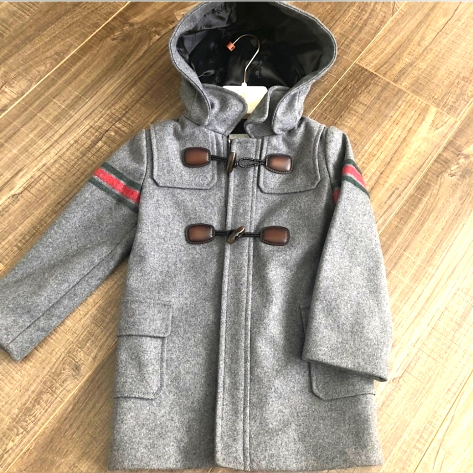 Authentic Gucci Kids Wool Coat 36m